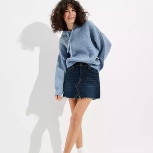 AE Real Good Repurposed Mini Skirt